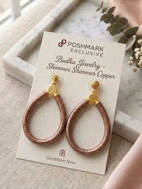 Budha All Weather Womens Earring Copper